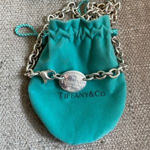 Tiffany & Co. Please Return necklace
